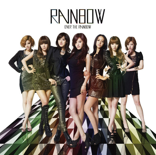 RAINBOW Over The Rainbow CD+DVD First Press Limited Edition UMCK-9473 K-Pop NEW_1