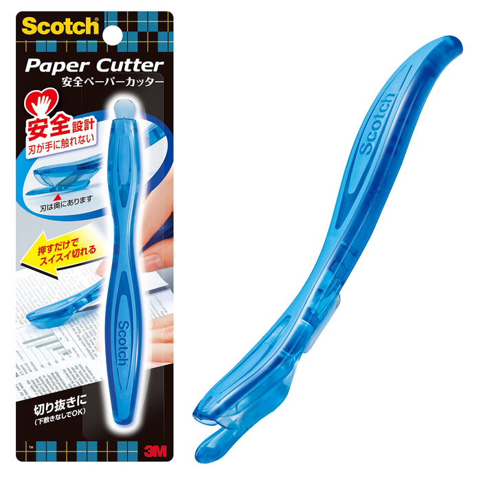 Handy Paper Cutter 3M Scotch Safety Handy Paper Cutter Underlay unnecessary 14-TB Blue 2 ...