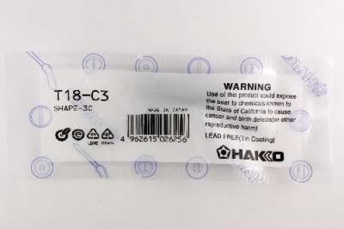 Hakko T18-C3 Shape-3C Soldering Tips_1