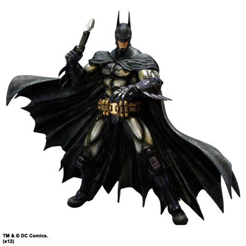 Batman Arkham Asylum Play Arts Kai Batman Armored Figure NEW from Japan_1