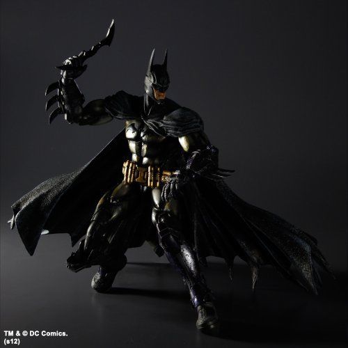 Batman Arkham Asylum Play Arts Kai Batman Armored Figure NEW from Japan_2