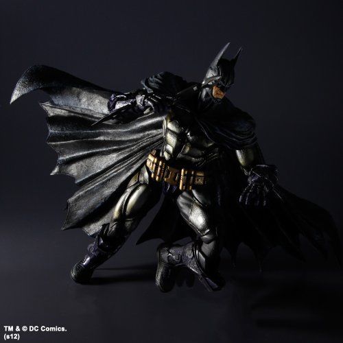 Batman Arkham Asylum Play Arts Kai Batman Armored Figure NEW from Japan_4