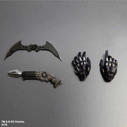 Batman Arkham Asylum Play Arts Kai Batman Armored Figure NEW from Japan_7