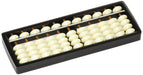 Tomoe Soroban Abacus 11 digits Plastic P1000 Shiratama 6 x 16.5 x 1.5 cm Soroban_1