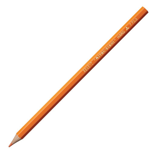 Mitsubishi Pencil Hard Colored Pencil Orange 1 dozen (12 pieces) K77004 NEW_2
