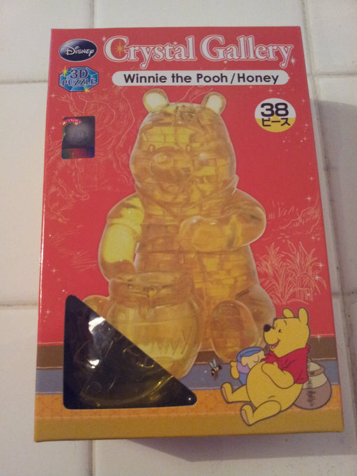 HANAYAMA Crystal Gallery Winnie the Pooh Honey Plastic 3D Puzzle ‎056700 NEW_1