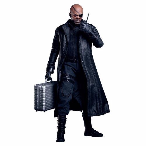 Movie Masterpiece Avengers NICK FURY 1/6 Scale Action Figure Hot Toys from Japan_1