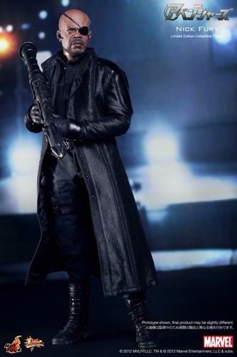 Movie Masterpiece Avengers NICK FURY 1/6 Scale Action Figure Hot Toys from Japan_2