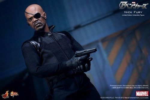 Movie Masterpiece Avengers NICK FURY 1/6 Scale Action Figure Hot Toys from Japan_3