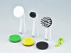 Super Sonic Scrubber with Household All Purpose 5 Brush Heads set NEW from Japan_3