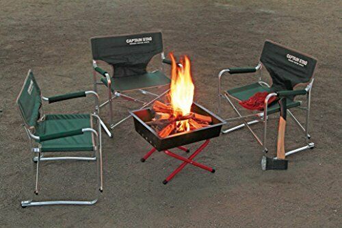 Captain Stag M-6376 Easy Fire Grill Camping Outdoor Gear NEW from Japan_4