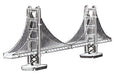 Tenyo Metallic Nano Puzzle Golden Gate Bridge Model Kit NEW from Japan_1