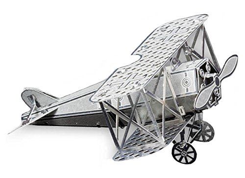 Tenyo Metallic Nano Puzzle Fokker D.VII Model Kit NEW from Japan_1