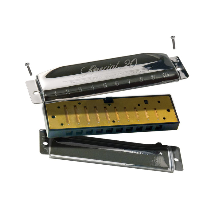 HOHNER Diatonic/single lead Harmonica SPECIAL 20/G 10 hole 560PBX-G-Sharp NEW_6