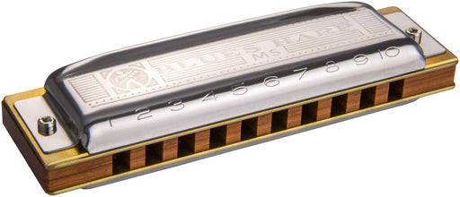 HOHNER BLUES HARP/F sharp Bruce Harp 10 Hole Harmonica M533076X Wooden Body NEW_1