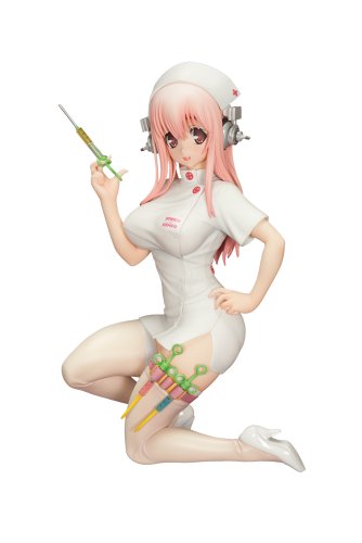 Orchid Seed Super Sonico Nurse Ver. 1/7 Scale Figure from Japan_1