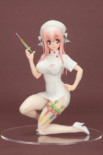 Orchid Seed Super Sonico Nurse Ver. 1/7 Scale Figure from Japan_3
