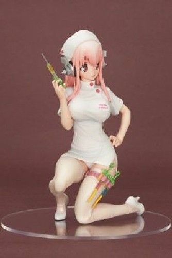 Orchid Seed Super Sonico Nurse Ver. 1/7 Scale Figure from Japan_4