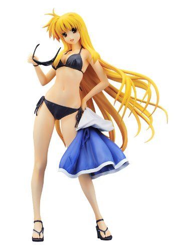 ALTER Lyrical Nanoha Fate T. Harlaown Summer Holiday 1/7 PVC Figure NEW Japan_1