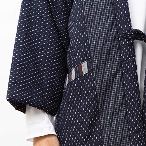 Japanese Warm Wear Kimono Hanten Winter Jacket One size 18007 Made in Japan NEW_3