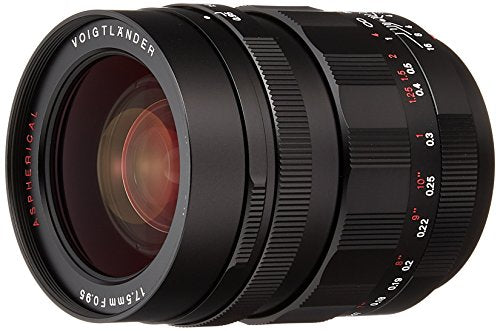 Voigtlander Single Focus Lens NOKTON 17.5mm F0.95 Micro Four Thirds 17.5F0.95BK_1