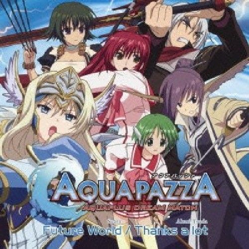 [CD] Aquapazza: Aquaplus Dream Match Future World / Thanks a lot NEW from Japan_1