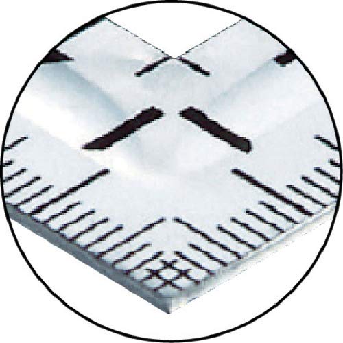SHINWA CARPENTER SQUARE Small Size grooved 330x165mm stainless steel 12130 NEW_5