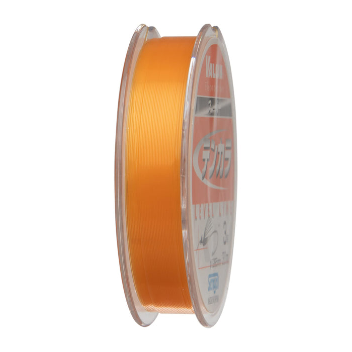 Sanyo Nylon VALCAN Super Tenkara Level Line 30m #3 Fishing Line Vivid Orange NEW_3