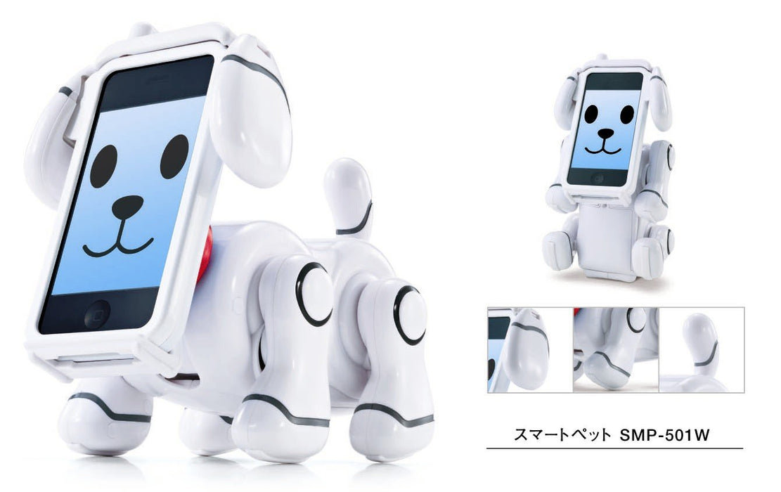 Bandai Smartpet Robot Dog (White) for iPod Touch 4th, iphone3G/3GS, iphone4/4S_3