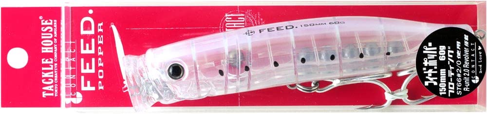 TackleHouse Salt lure contact feed Popper 150mm 60g dot # 21 CFP150 Fishing Lure_3