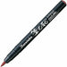 Kuretake Brush Pen Fudebiyori Metallic 6 Colors Set CBK-55ME/6V from Japan NEW_7