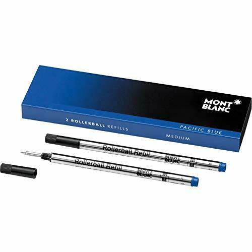 MontBlanc refill roller ball MB105159 (M) Pacific Blue regular imports NEW_1