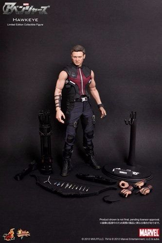 Movie Masterpiece Avengers HAWKEYE 1/6 Scale Action Figure Hot Toys from Japan_6
