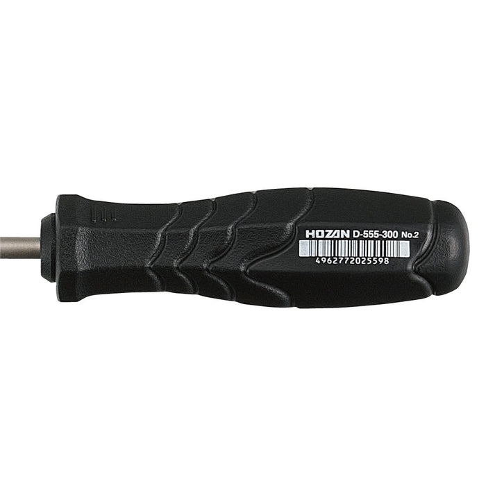 HOZAN PHILLIPS SCREWDRIVER +2 D-555-300 L410mm Shaft 300mm for secluded place_3