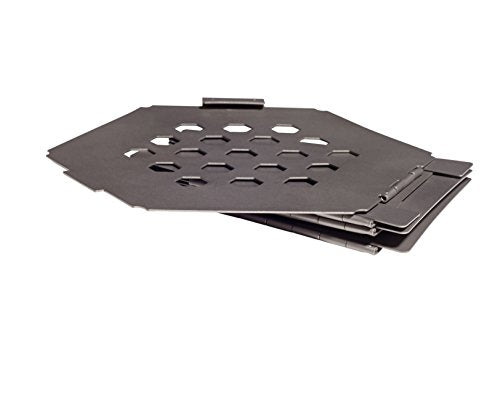 VARGO Stainless Steel Hexagon Wood Stove Stand T-423 14.5L x 14.5W x 15H cm NEW_3