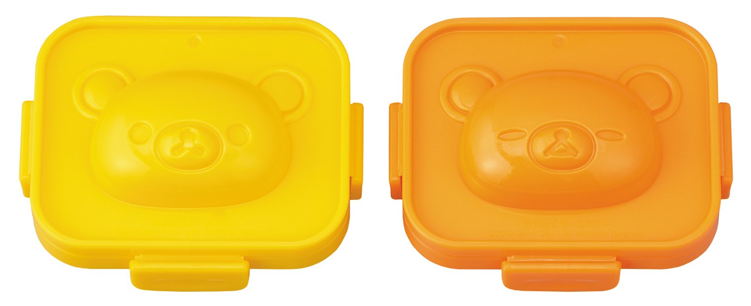 OSK Rilakkuma boiled egg Mold LS-5 86x71xH51mm polypropylene Made in Japan NEW_1