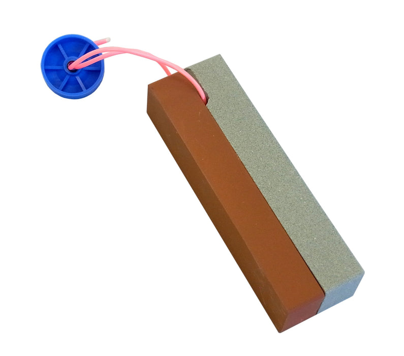 NANIWA IK-2101 #220 #1000 Dual Blade coarse medium whetstone portable sharpener_1