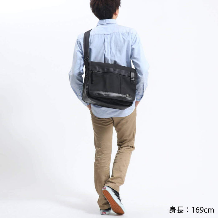 Yoshida Bag PORTER HEAT SHOULDER BAG Black 703-06973 Made in JAPAN Nylon NEW_3