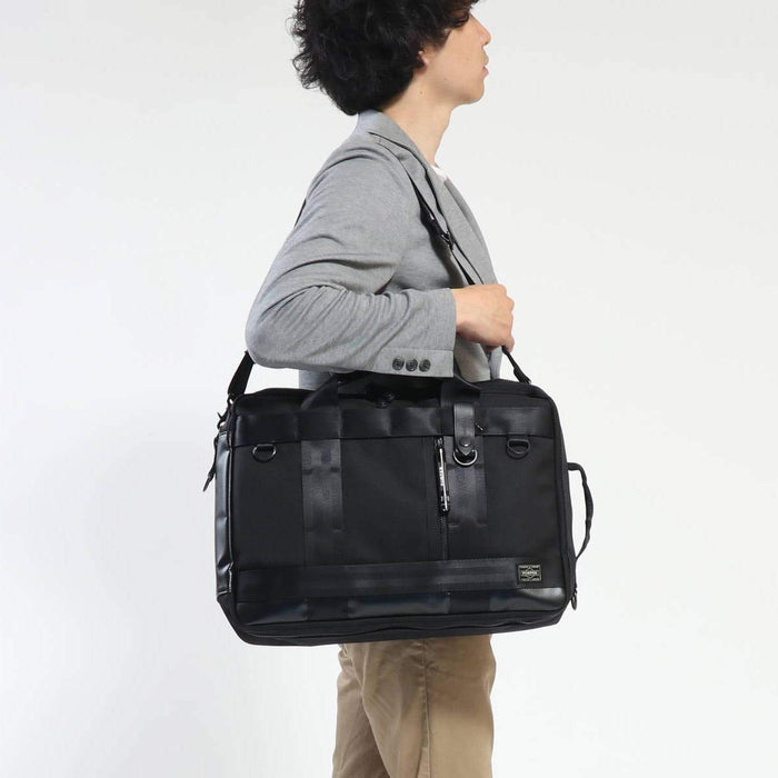 YOSHIDA KABAN PORTER HEAT 3WAY BRIEF CASE 703-07964 Black W420xD115xH305mm NEW_2