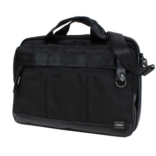 Yoshida Bag PORTER HEAT 2WAY BRIEF CASE 703-07883 Black Made in Japan Nylon NEW_1