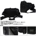 Yoshida Bag Porter Heat West Bag 3-07972 Black Made In Japan varistor nylon NEW_3