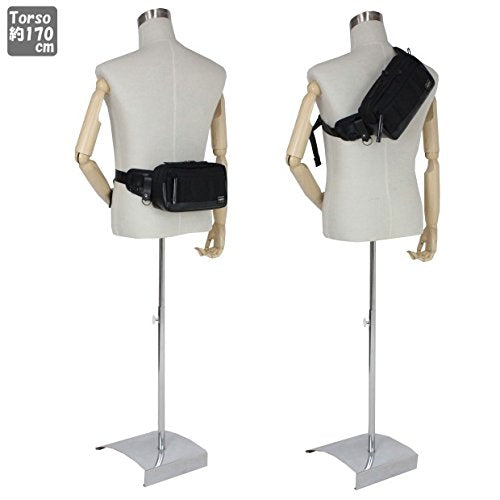 Yoshida Bag Porter Heat West Bag 3-07972 Black Made In Japan varistor nylon NEW_4