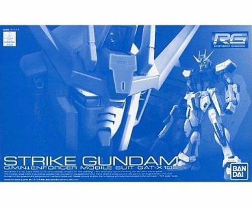 BANDAI RG 1/144 GAT-X105 STRIKE GUNDAM Model Kit Gundam SEED NEW from Japan_1