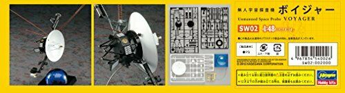Hasegawa 1/48 Scale NASA Unmanned Space Probe VOYAGER Plastic Model Kit SW02 NEW_8