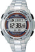 CITIZEN Q&Q MHS7-200 Men's Watch Solar Digital Chronograph Silver NEW from Japan_1