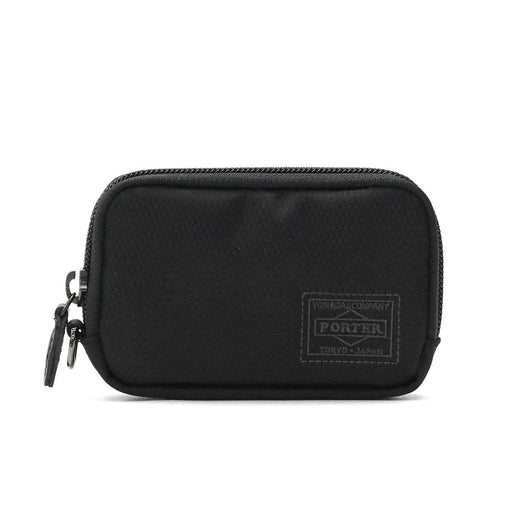 Yoshida PORTER DILL MULTI COIN CASE Black Nylon Zip 653-09113 NEW from Japan_1