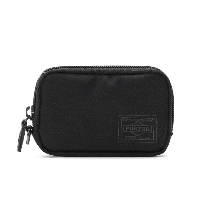 Yoshida PORTER DILL MULTI COIN CASE Black Nylon Zip 653-09113 NEW from Japan_1