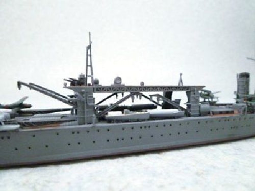 Aoshima I.J.N Seaplane Tender CHITOSE SD w/Etching Parts Plastic Model Kit NEW_3