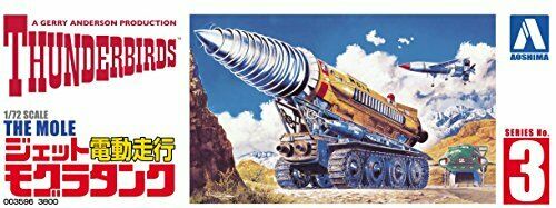 Aoshima Electric Jet Mole Plastic Model Kit NEW from Japan_2