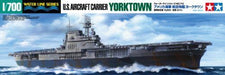 TAMIYA 1/700 U.S. Aircraft Carrier Yorktown Model Kit NEW from Japan_2